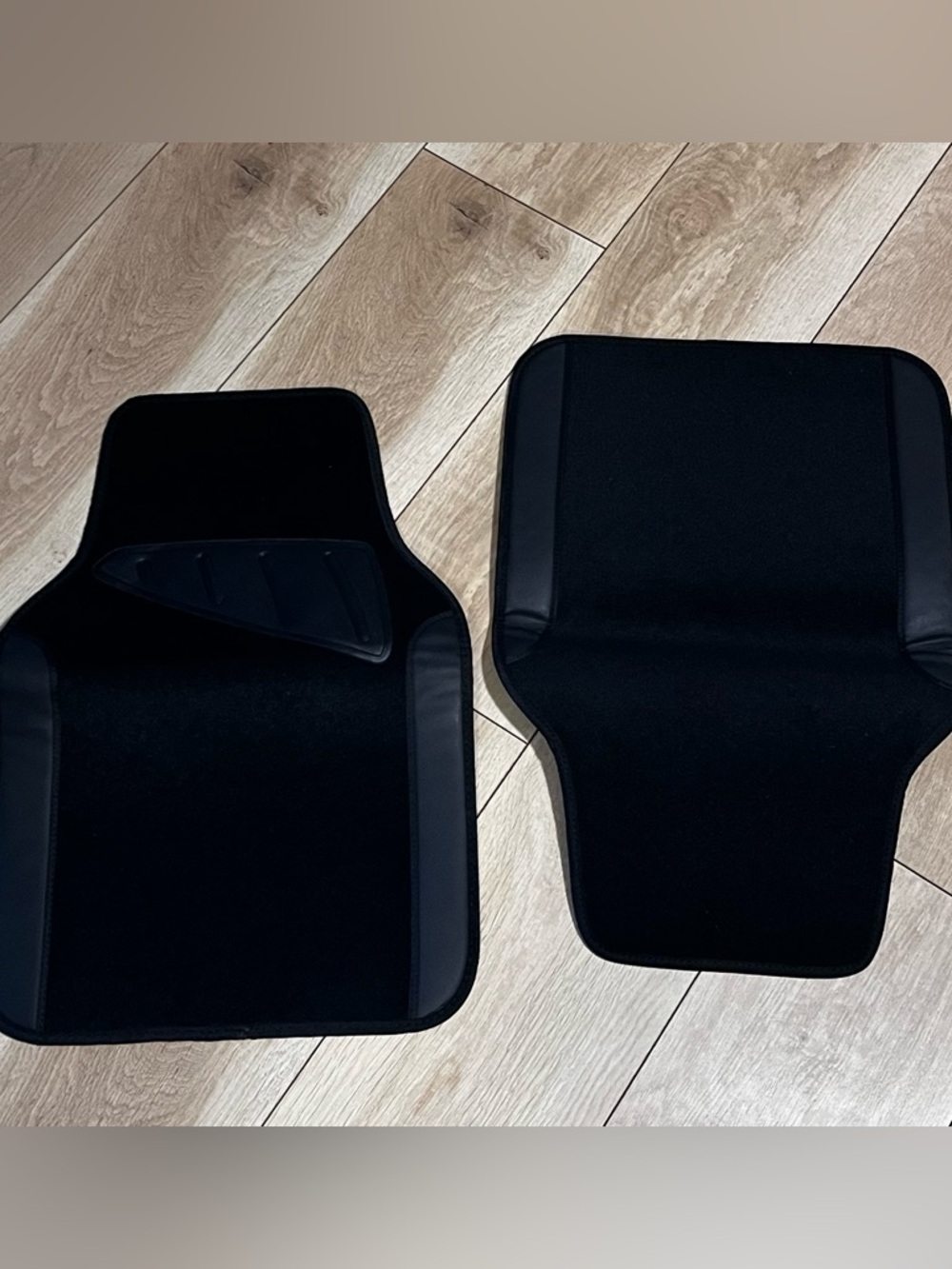 Universal Black Car Floor Mats Set of 2